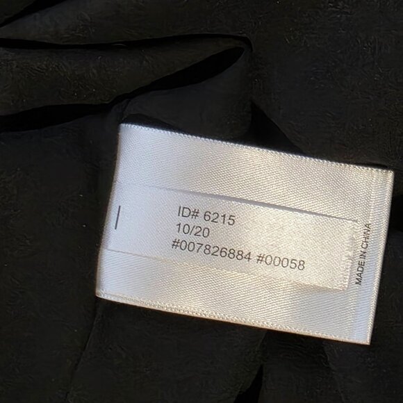 Express Layered Ruffle Mini Dress Womens Small Black Sheer Smocked Neck Waist - Picture 9 of 12